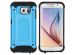 iMoshion Rugged Xtreme Backcover Samsung Galaxy S6 - Lichtblauw