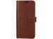 Valenta Leather Bookcase Samsung Galaxy S20 - Bruin