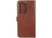 Valenta Leather Bookcase Samsung Galaxy S20 Ultra - Bruin