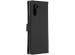 Valenta Leather Bookcase Samsung Galaxy Note 10 - Zwart