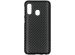 Carbon Hardcase Backcover Samsung Galaxy A40 - Zwart