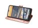 Klavertje Bloemen Bookcase Nokia 5.3 - Rosé Goud