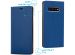 iMoshion Slim Folio Bookcase Samsung Galaxy S10 - Donkerblauw