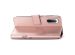 Klavertje Bloemen Bookcase Sony Xperia 10 II - Rosé Goud