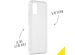 Accezz Clear Backcover Samsung Galaxy A02s - Transparant