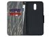 Design Softcase Bookcase Nokia 2.3 - Wild Bladeren
