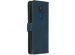 iMoshion Luxe Bookcase Motorola Moto E7 Plus / G9 Play - Donkerblauw