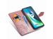Mandala Bookcase Motorola Moto E7 Plus / G9 Play - Rosé Goud