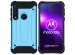 iMoshion Rugged Xtreme Backcover Motorola One Macro - Lichtblauw