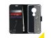 Accezz Wallet Softcase Bookcase Motorola Moto G7 Play - Zwart
