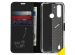 Accezz Wallet Softcase Bookcase Motorola Moto G8 Power Lite - Zwart