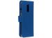 Accezz Wallet Softcase Bookcase OnePlus 7 - Donkerblauw