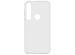 Softcase Backcover Motorola Moto G8 Plus - Transparant