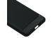 Brushed Backcover Sony Xperia 10 II - Zwart