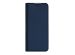 Dux Ducis Slim Softcase Bookcase OnePlus 8 Pro - Donkerblauw