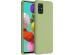 Accezz Liquid Silicone Backcover Samsung Galaxy A51 - Groen