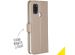 Accezz Wallet Softcase Bookcase Samsung Galaxy A21s - Goud