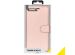 Accezz Wallet Softcase Bookcase Samsung Galaxy A42 - Rosé Goud