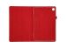 Effen Bookcase Lenovo Tab M10 Plus - Rood