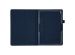 Effen Bookcase Lenovo Tab P10 - Donkerblauw
