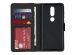 iMoshion Luxe Bookcase Nokia 4.2 - Zwart
