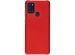 Effen Backcover Samsung Galaxy A21s - Rood