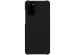 Effen Backcover Samsung Galaxy S20 Plus - Zwart