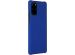 Effen Backcover Samsung Galaxy S20 Plus - Blauw