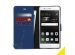 Accezz Wallet Softcase Bookcase Huawei P9 Lite - Blauw