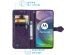 iMoshion Mandala Bookcase Motorola Moto G 5G - Paars