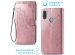 iMoshion Mandala Bookcase Samsung Galaxy M11 / A11 - Rose Goud