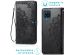 iMoshion Mandala Bookcase Samsung Galaxy A12  - Zwart