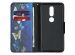 Design Softcase Bookcase Nokia 4.2