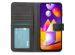 iMoshion Luxe Bookcase Samsung Galaxy M31s - Zwart