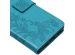 Klavertje Bloemen Bookcase Sony Xperia L4 - Turquoise