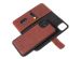 Decoded 2 in 1 Leather Bookcase iPhone 11 - Bruin