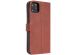 Decoded 2 in 1 Leather Bookcase iPhone 11 Pro - Bruin