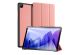 Dux Ducis Domo Bookcase Samsung Galaxy Tab A7 - Rosé Goud