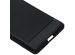 Brushed Backcover Sony Xperia 5 - Zwart