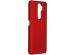 Effen Backcover Oppo A5 (2020) / A9 (2020) - Rood