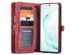 CaseMe Luxe Lederen 2 in 1 Portemonnee Bookcase Samsung Galaxy S20