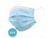 Wegwerp mondkapje met elastiek volwassenen - 50 Pack - Blauw