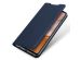 Dux Ducis Slim Softcase Bookcase Samsung Galaxy A72 - Donkerblauw