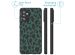 iMoshion Design hoesje Samsung Galaxy A72 - Luipaard - Groen / Zwart