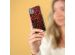 iMoshion Design hoesje Samsung Galaxy A71 - Patroon - Rood