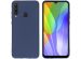 iMoshion Color Backcover Huawei Y6p - Donkerblauw