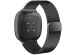 iMoshion Milanees Watch bandje Fitbit Versa 4 / 3 / Sense (2) - Zwart