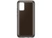 Samsung Originele Silicone Clear Cover Galaxy A02s - Zwart