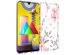 iMoshion Design hoesje Samsung Galaxy M31 - Bloem - Roze