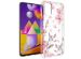 iMoshion Design hoesje Samsung Galaxy M31s - Bloem - Roze